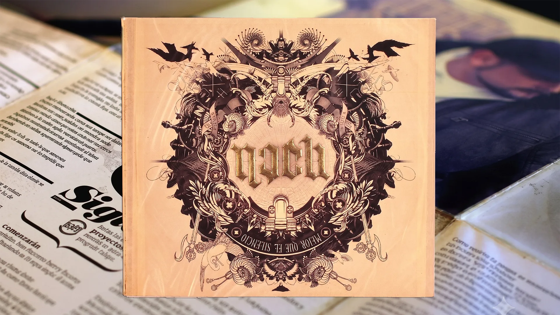 Packaging LP para Nach, Mejor que el silencio, 2011