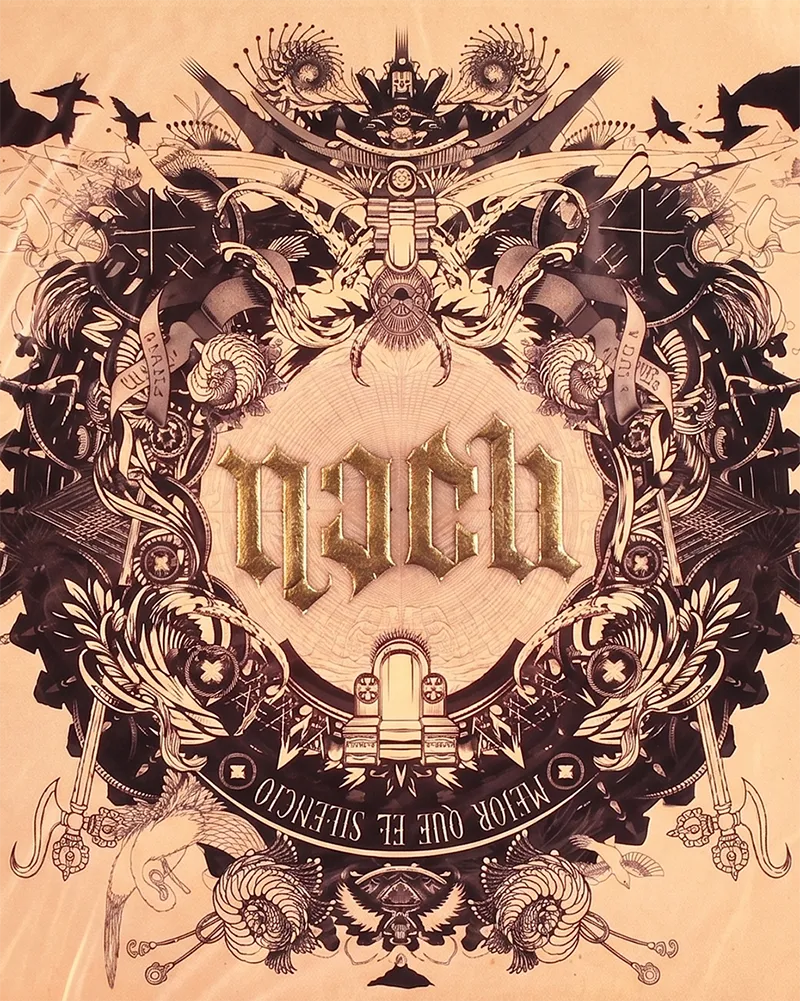 Packaging LP para Nach, Mejor que el silencio, 2011