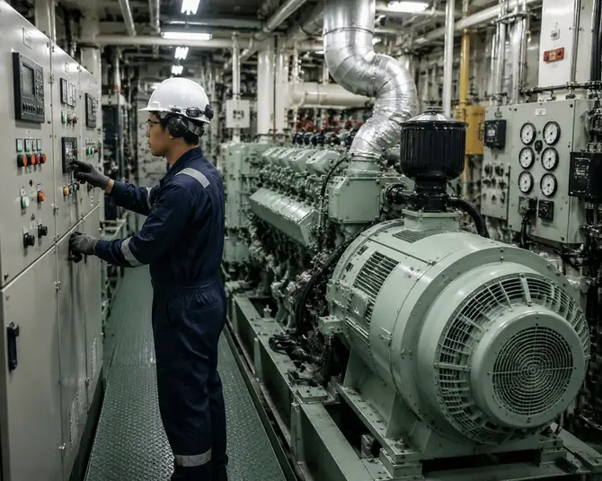 Shipboard Power Generation Technician