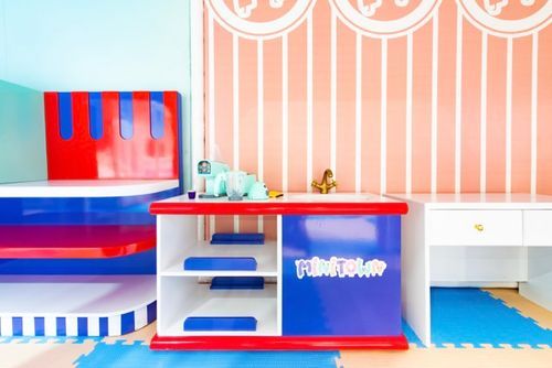 image of a birthday party setup