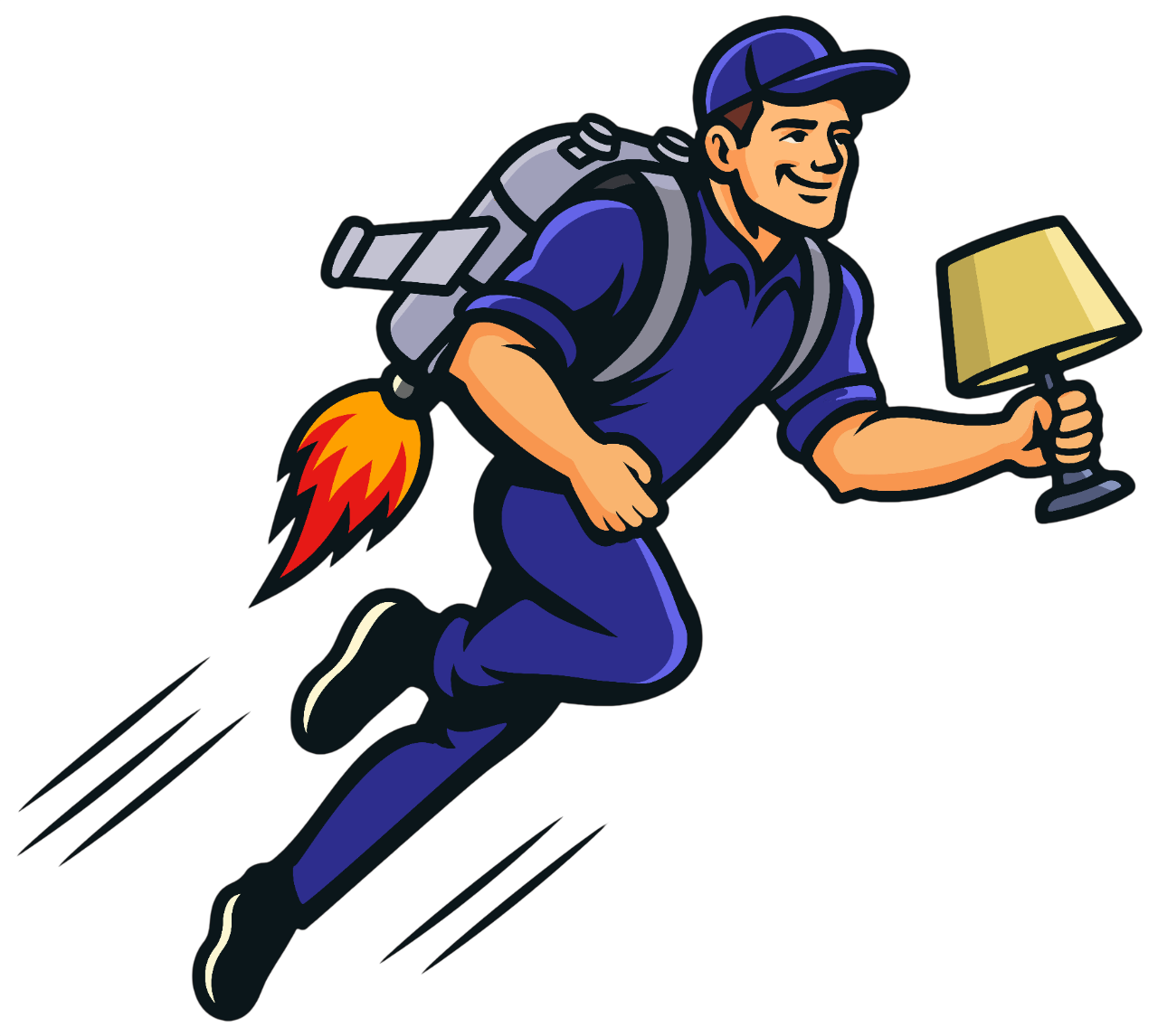 Carty Moving comapny mascot