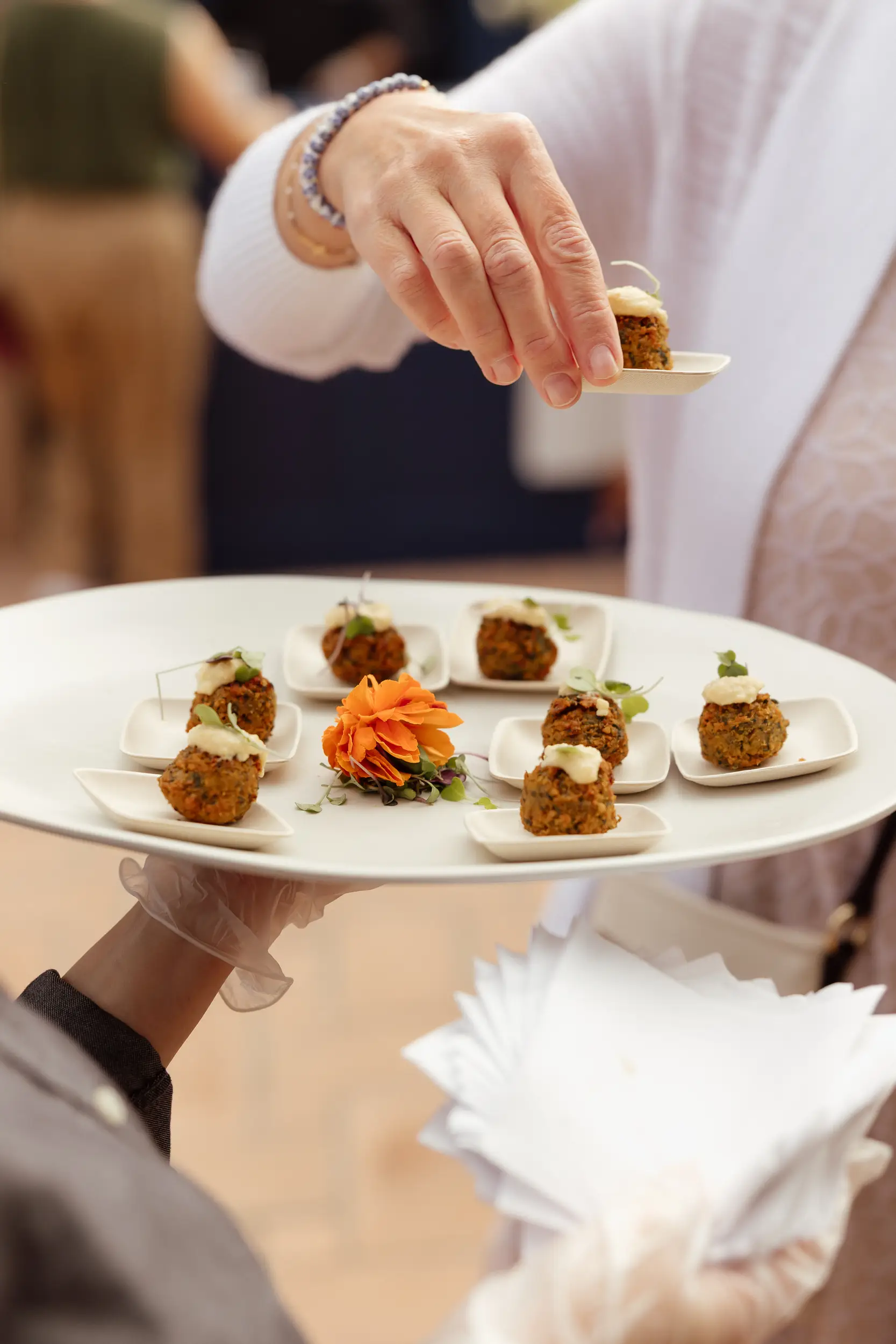 Falafel bites.