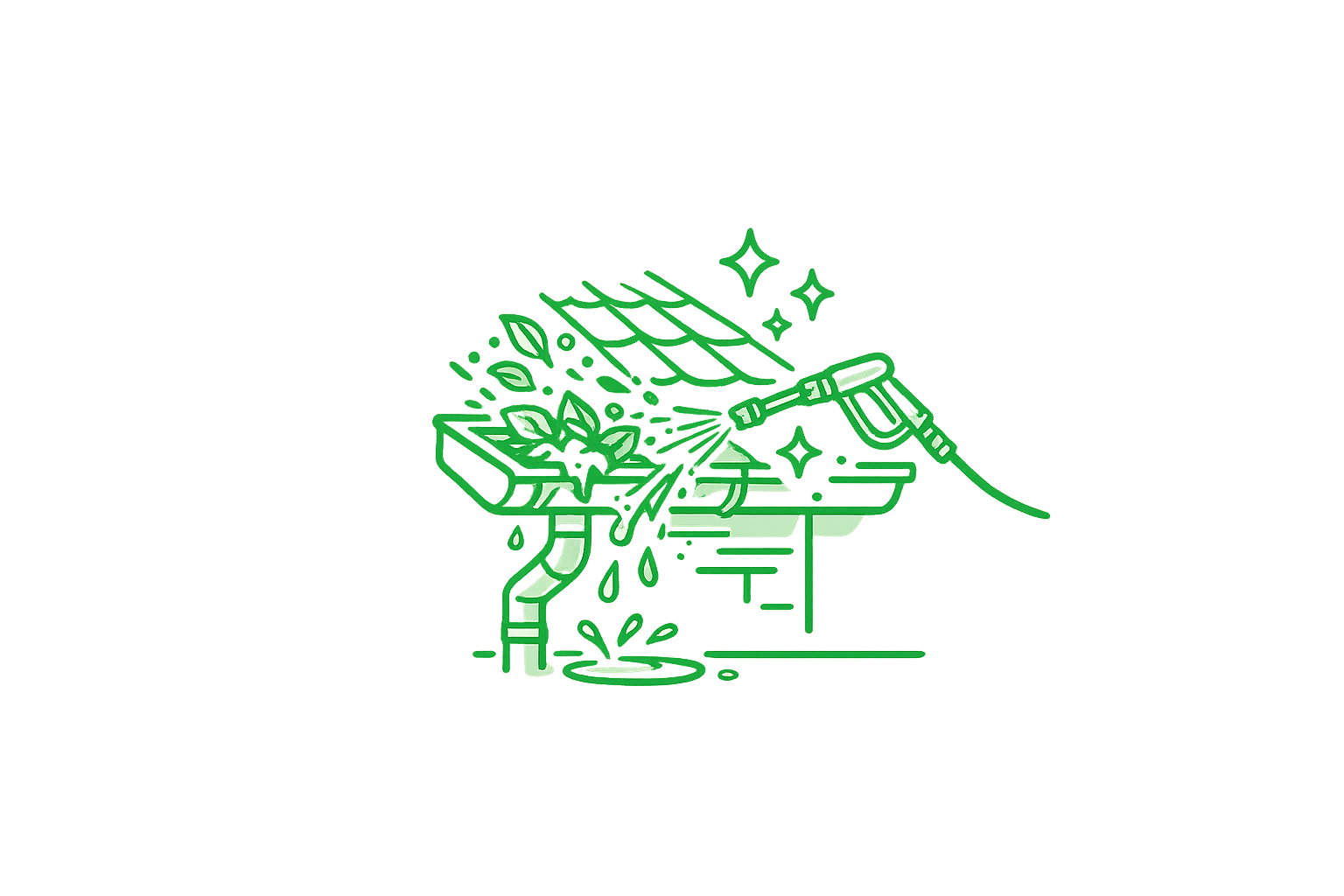 Tagrenderens fjerner blade, snavs og tilstopninger fra tagrender