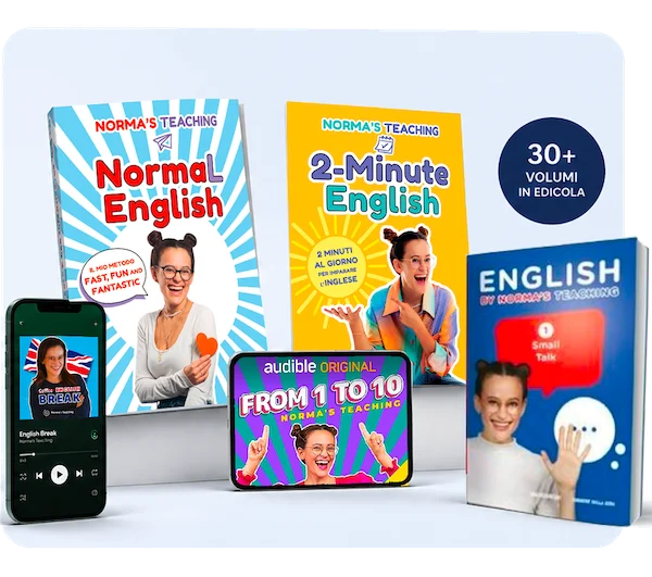 Libri, podcast e collane editoriali di Norma’s Teaching per imparare l’inglese