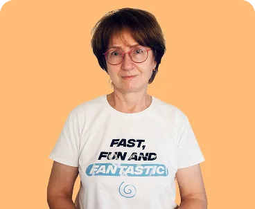 Olga, membro del team di insegnanti di inglese online di Norma’s Teaching