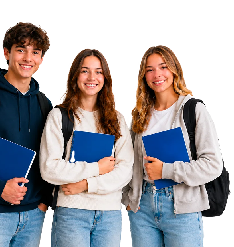 Gruppo di studenti Teens