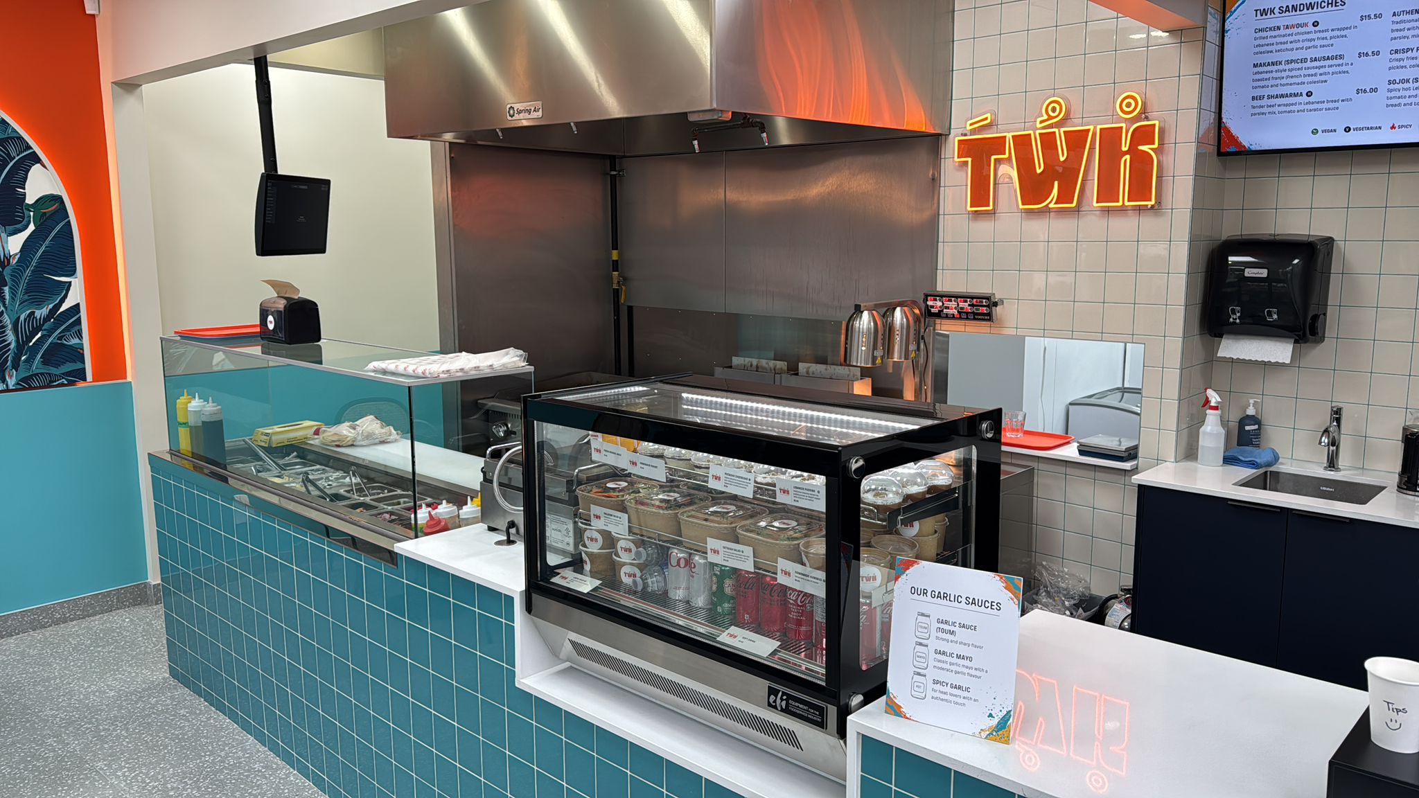 TWK restaurant interior