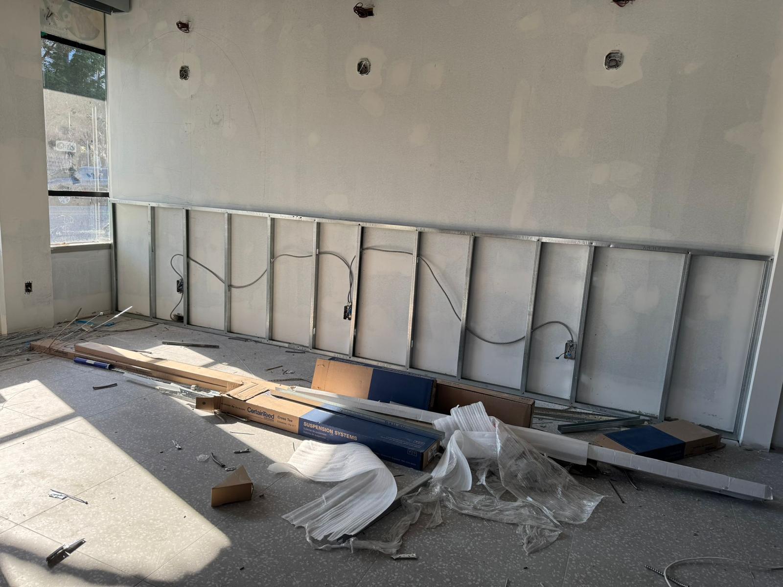 Restaurant renovation before