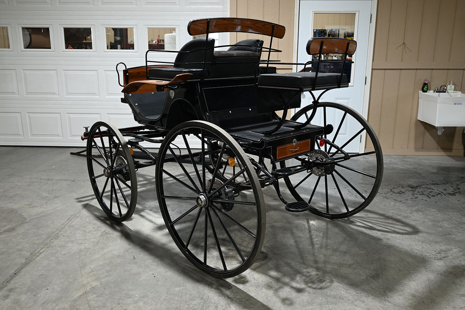 Used WCC Spider Phaeton pony size team carriage for sale
