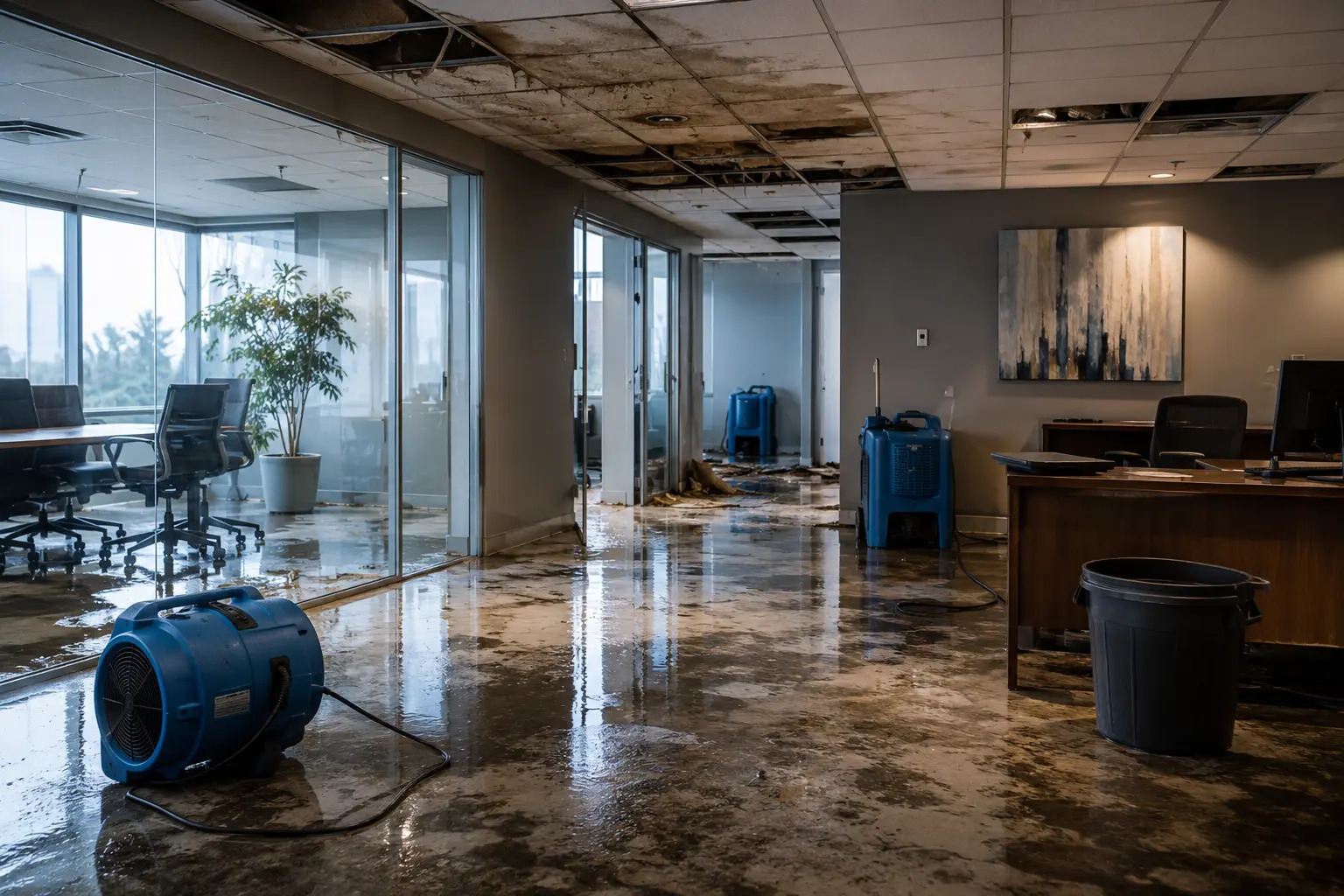 Commercial Water Damage in Knoxville: Protecting Business Continuity