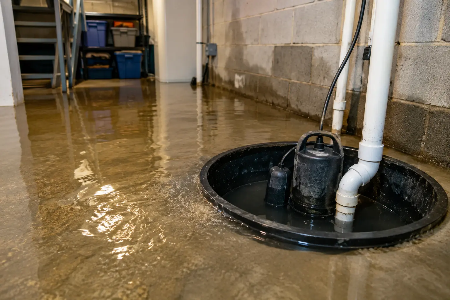 Sump Pump Failure: Preventing Basement Floods in Knoxville