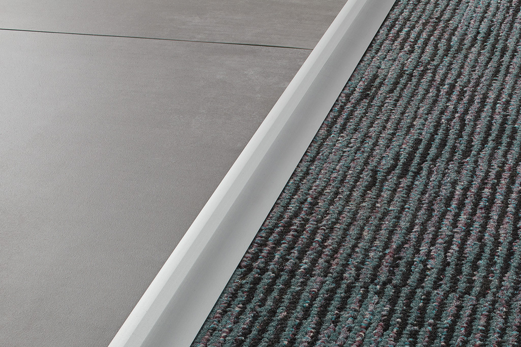 Küberit KC clip-system profiles category tile