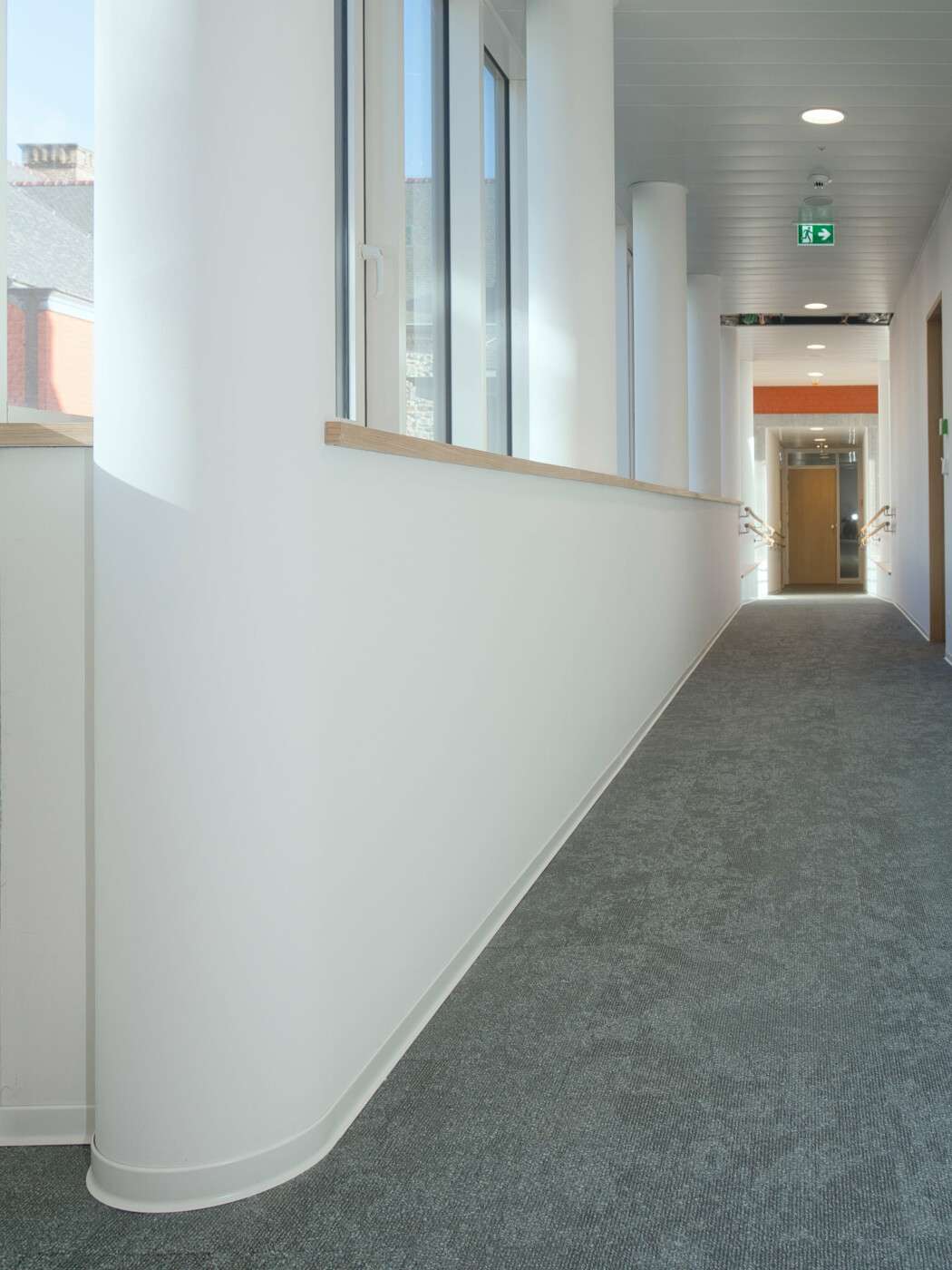 Küberit flooring profiles in the Walloon Parliament building