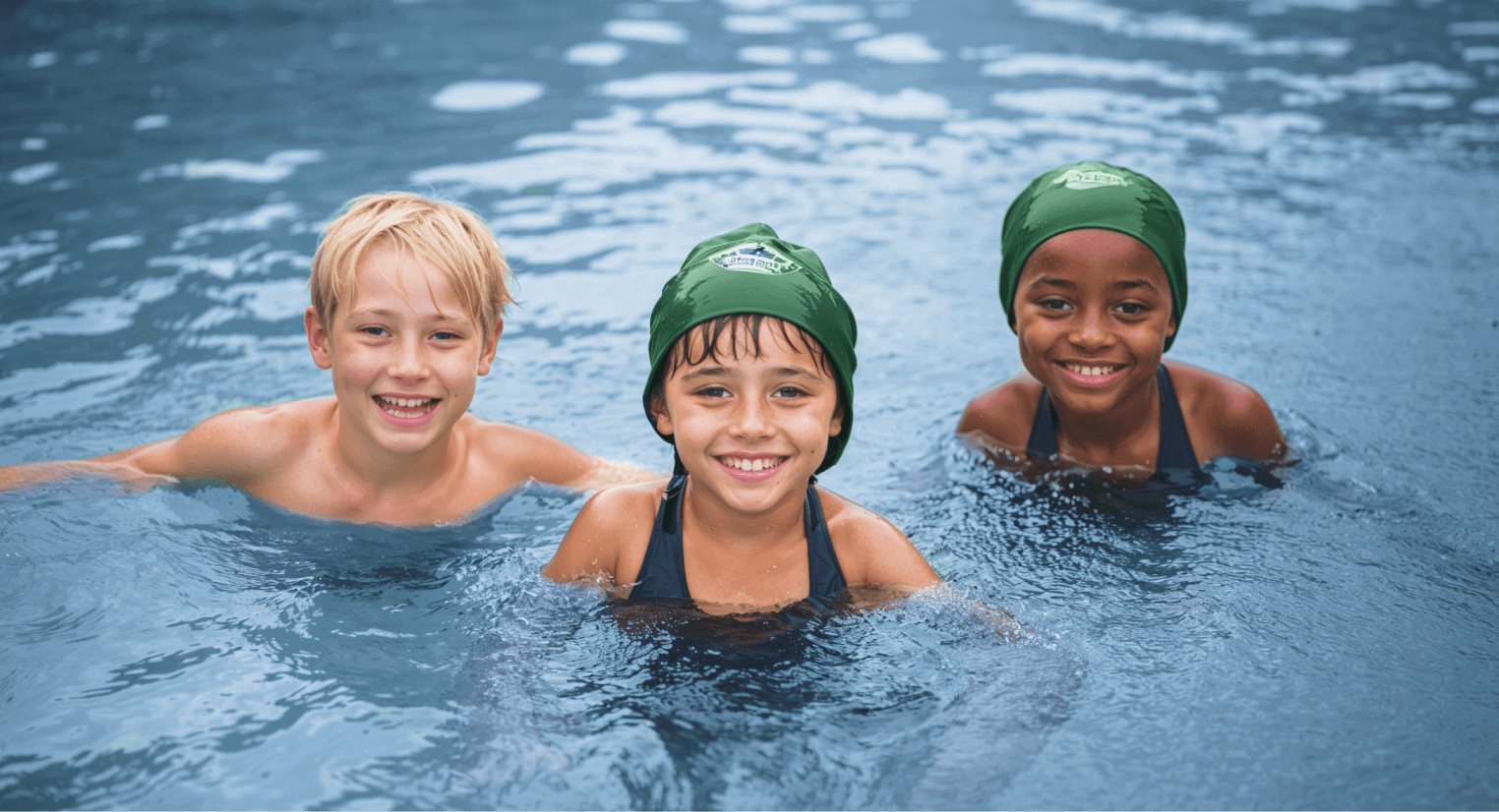 First steps in water