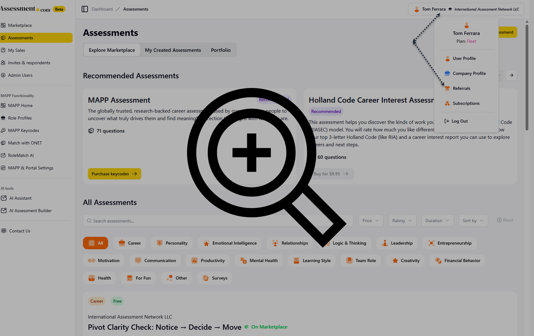 Referral Area