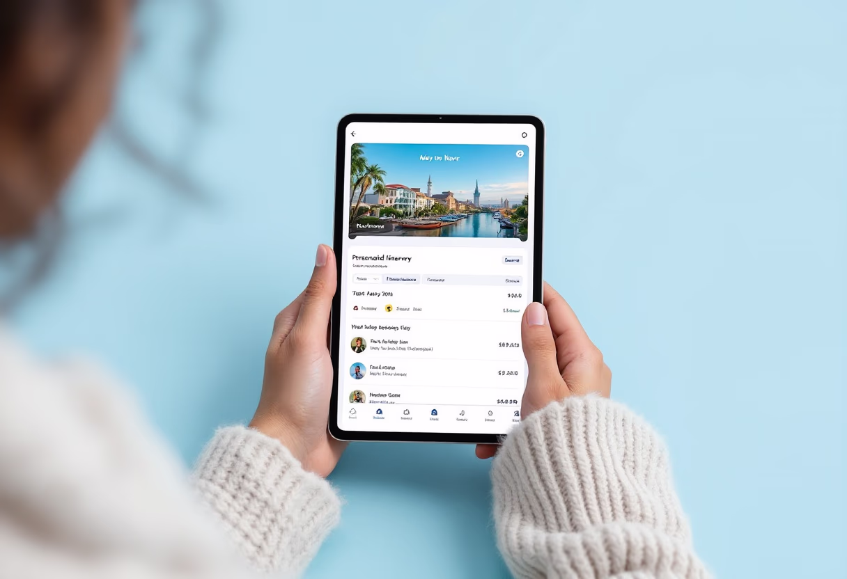 image of personalized itineraries