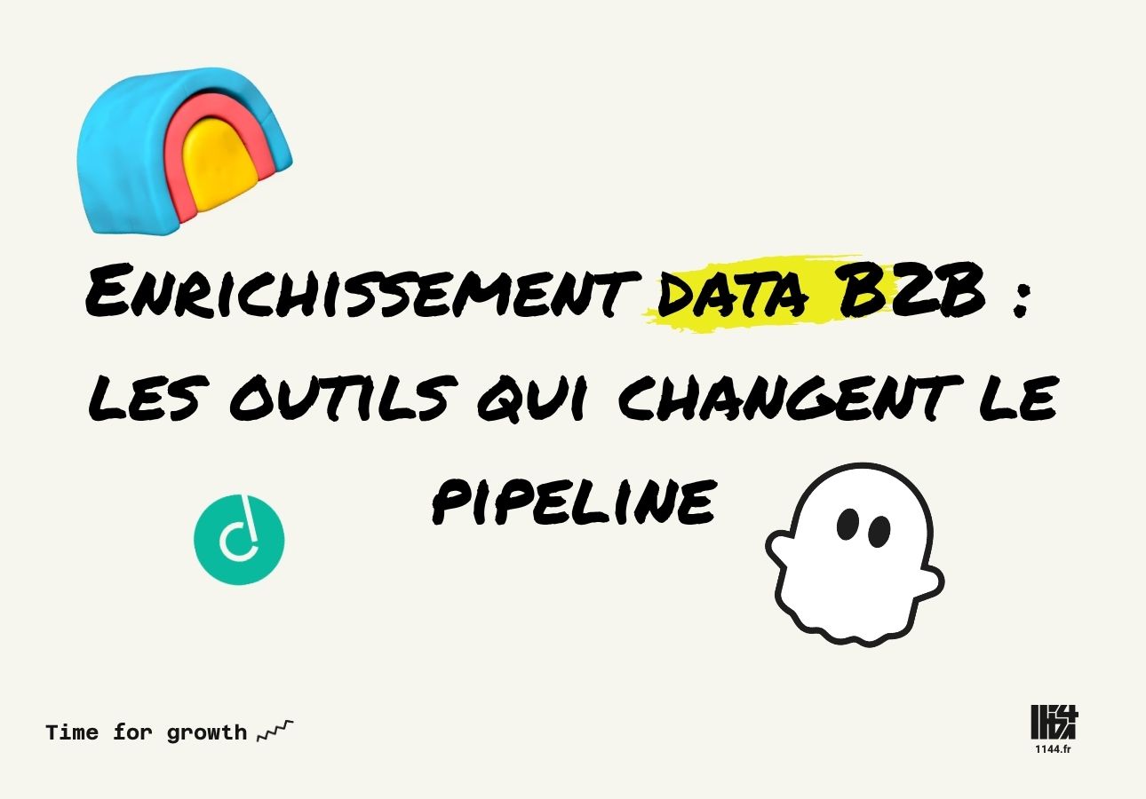 Enrichissement de données B2B : outils et pipeline de prospection