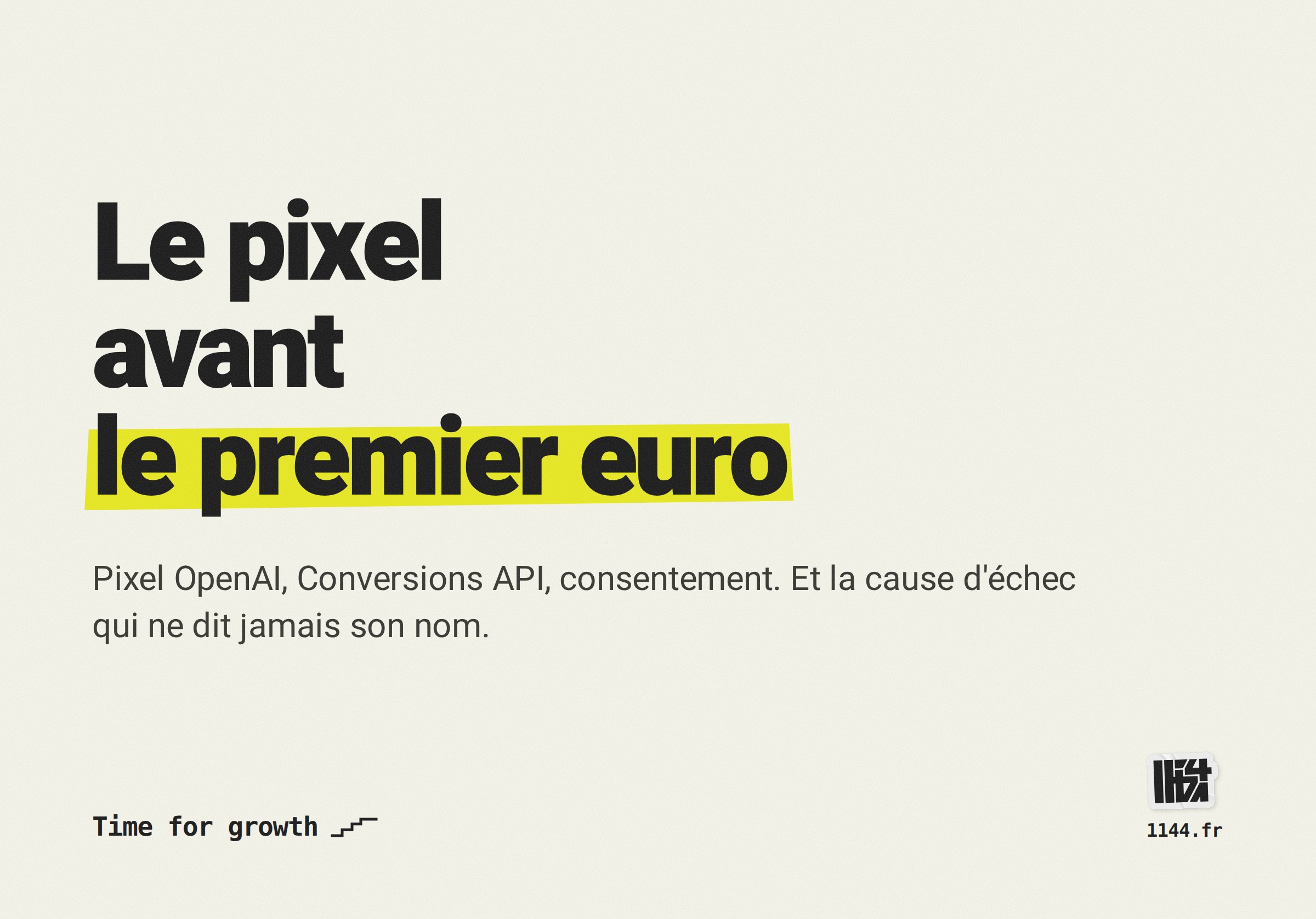Conversions ChatGPT Ads : câbler la mesure avant le premier euro