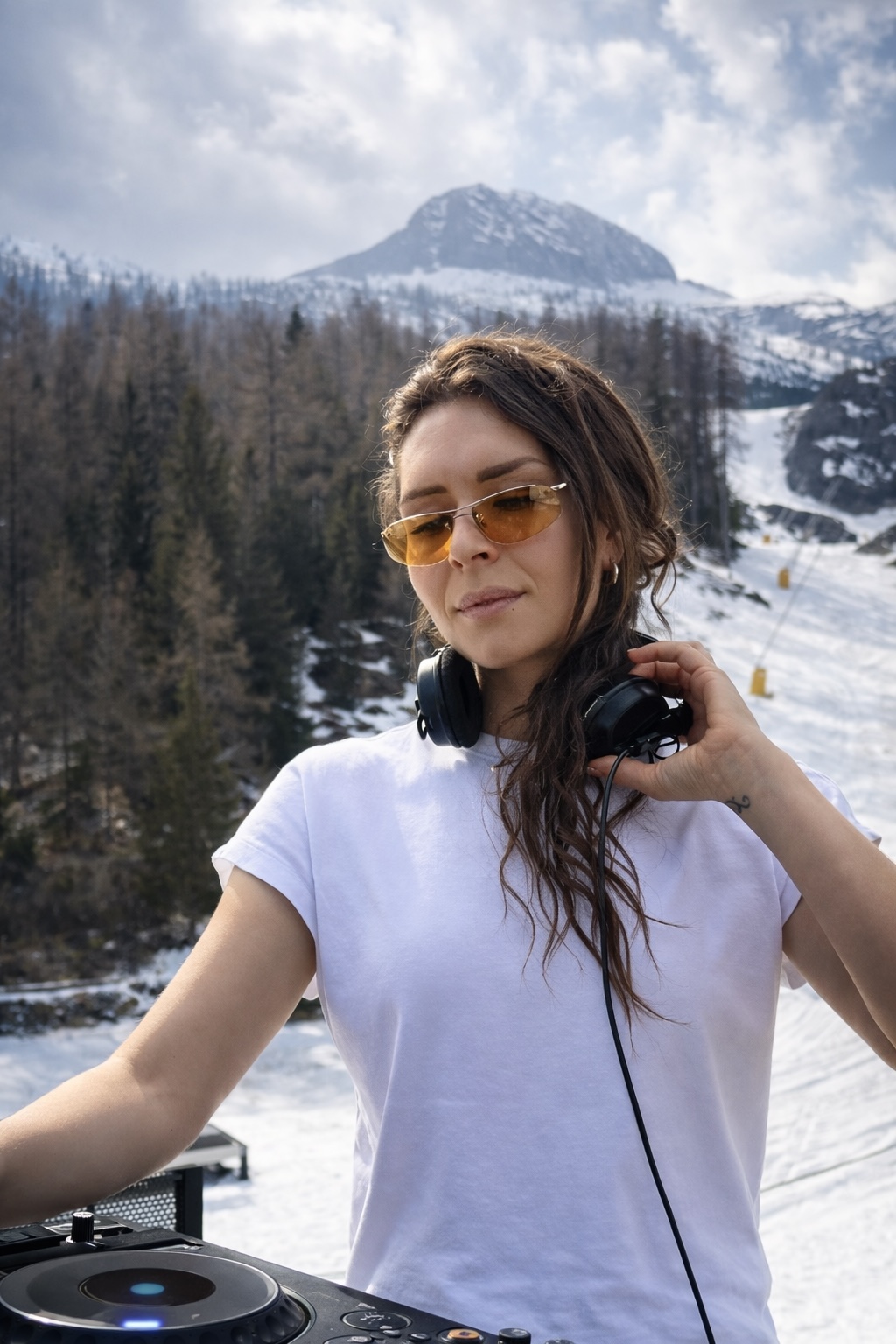 image of musician at a music festival