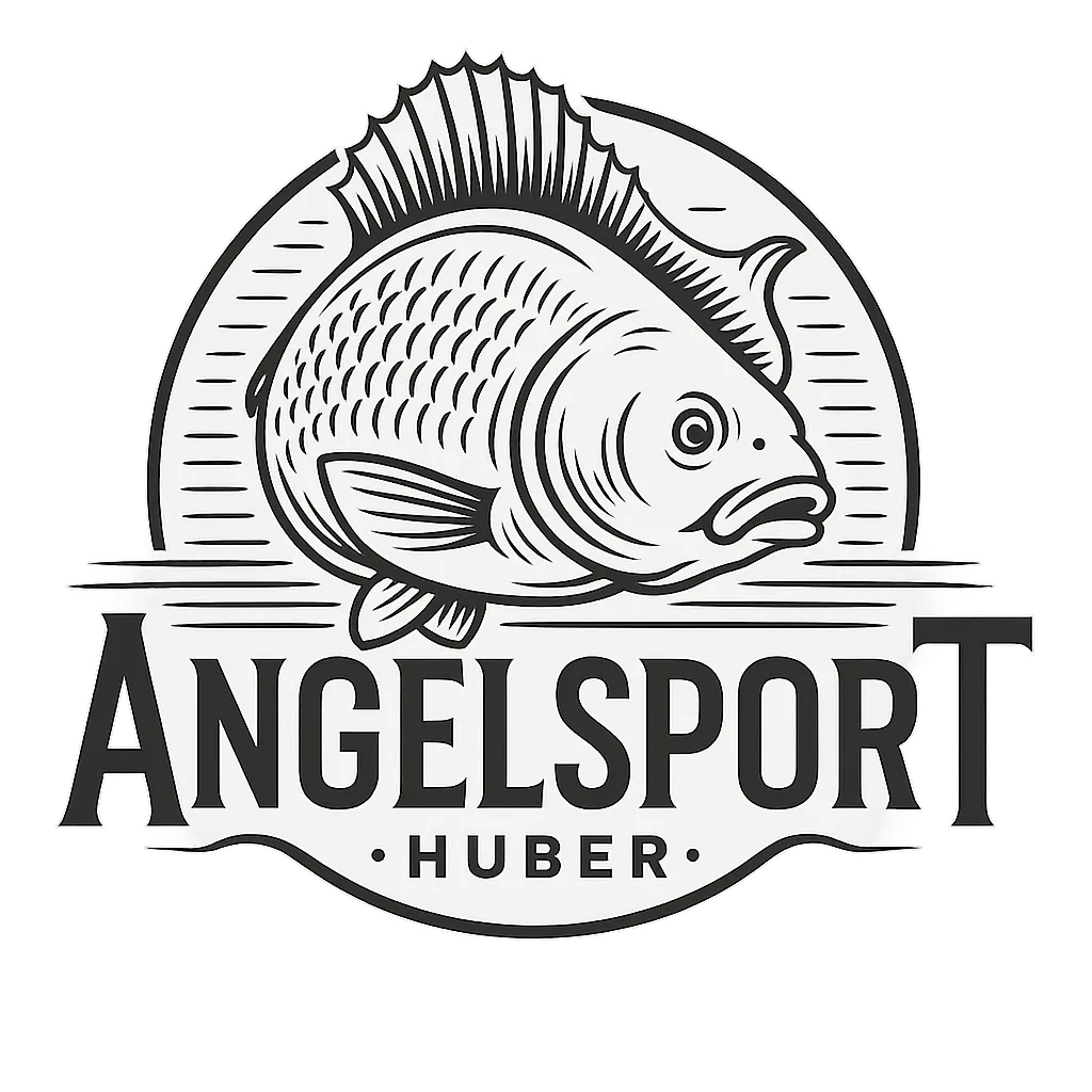 Angelsport Huber Weisses Logo
