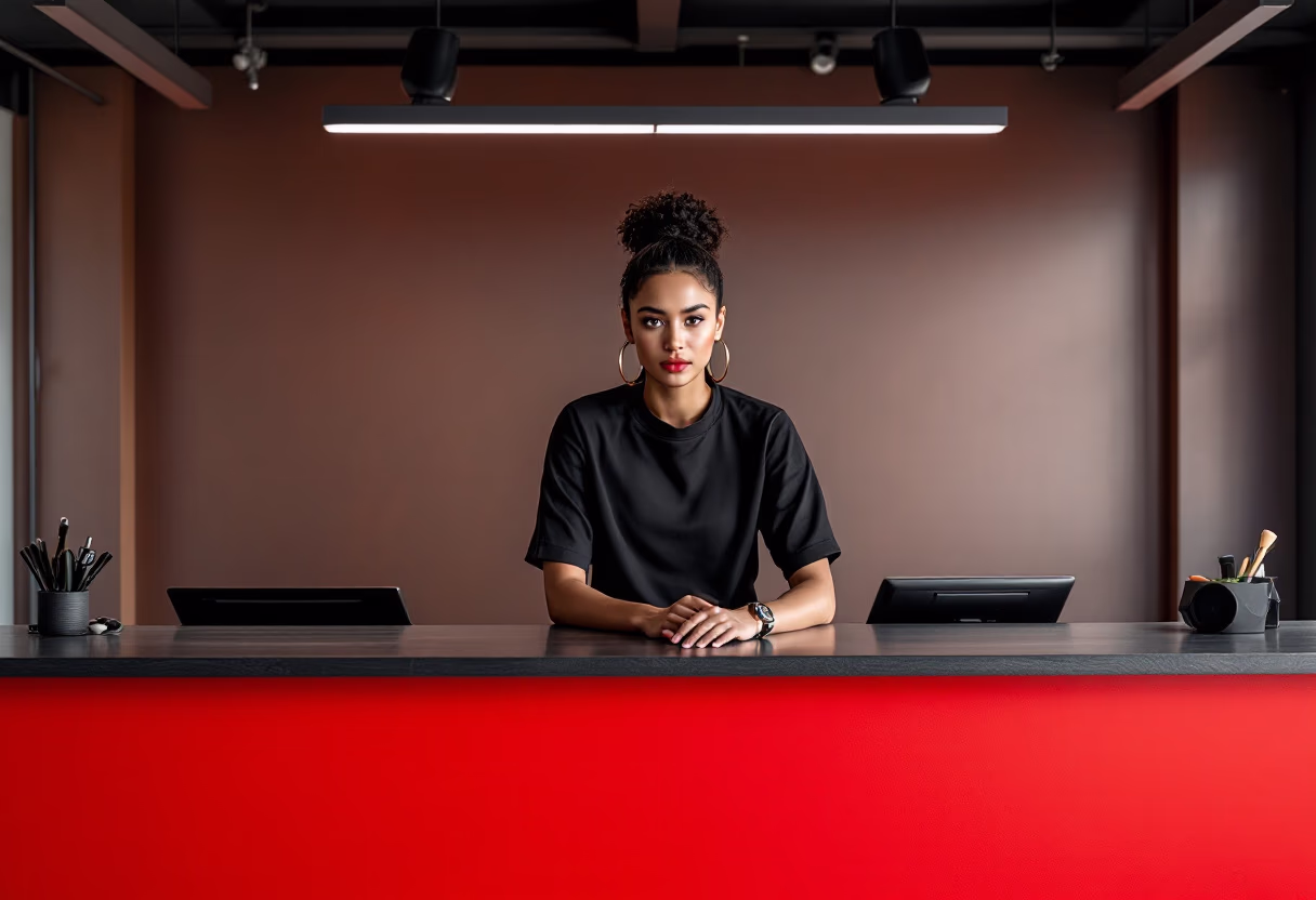 image of front desk of the dance studio