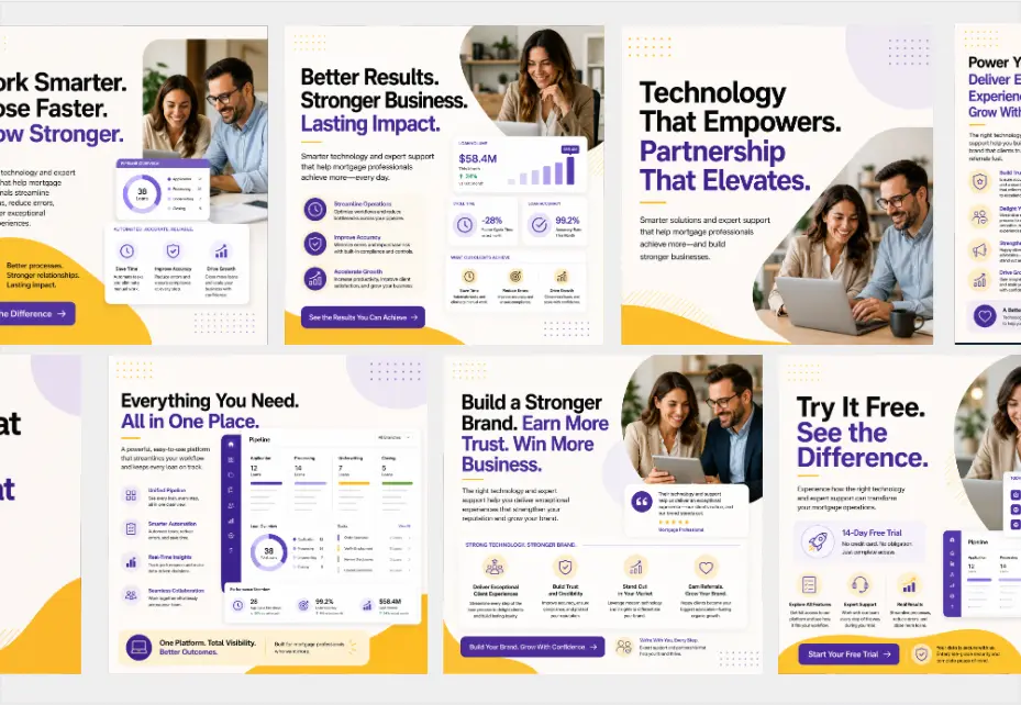 Adsthetics advertising case study: Mortgage Software & IT Services