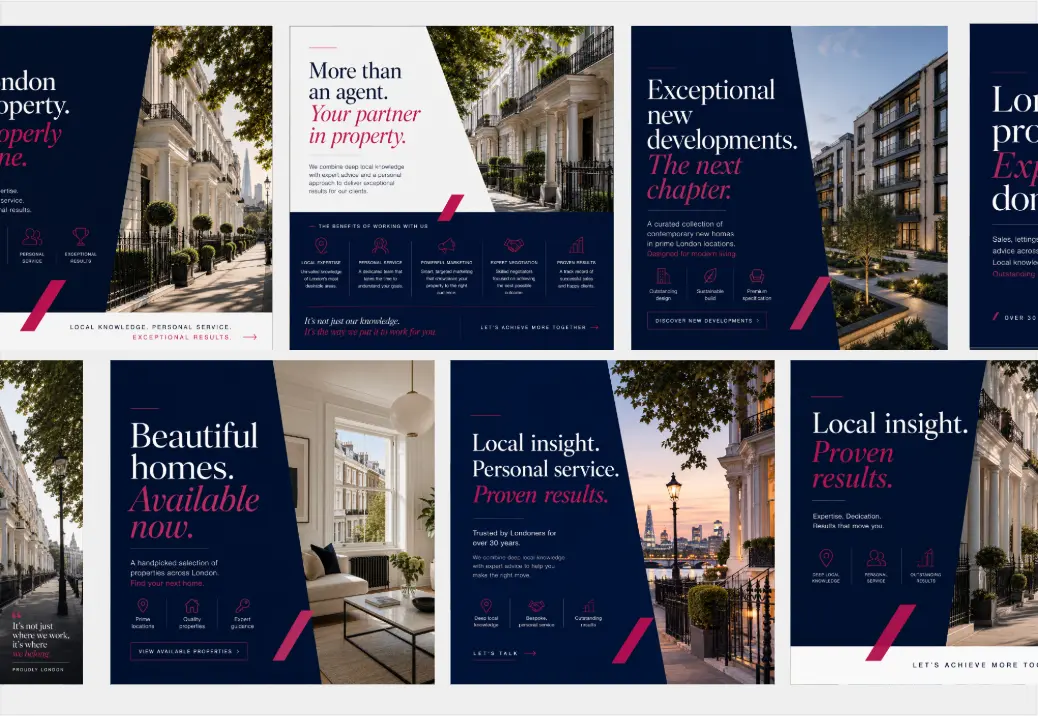 Adsthetics advertising case study: London Estate Agency