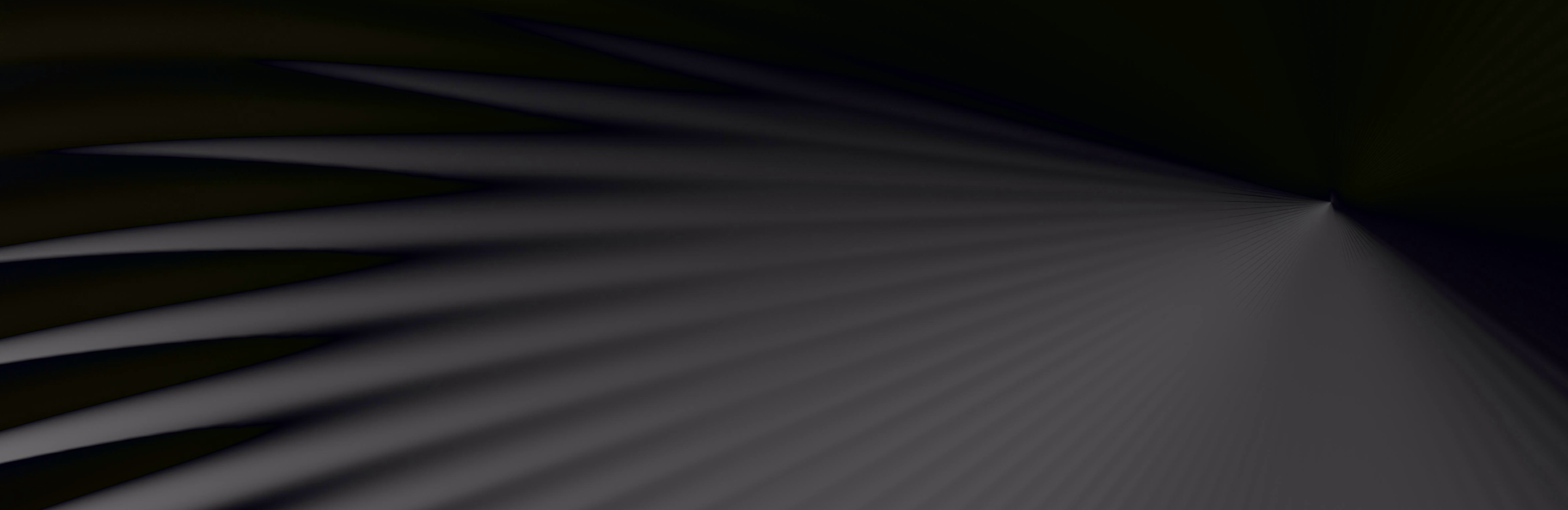 Dark abstract geometric pattern with sharp triangular shapes radiating from a point on the right.