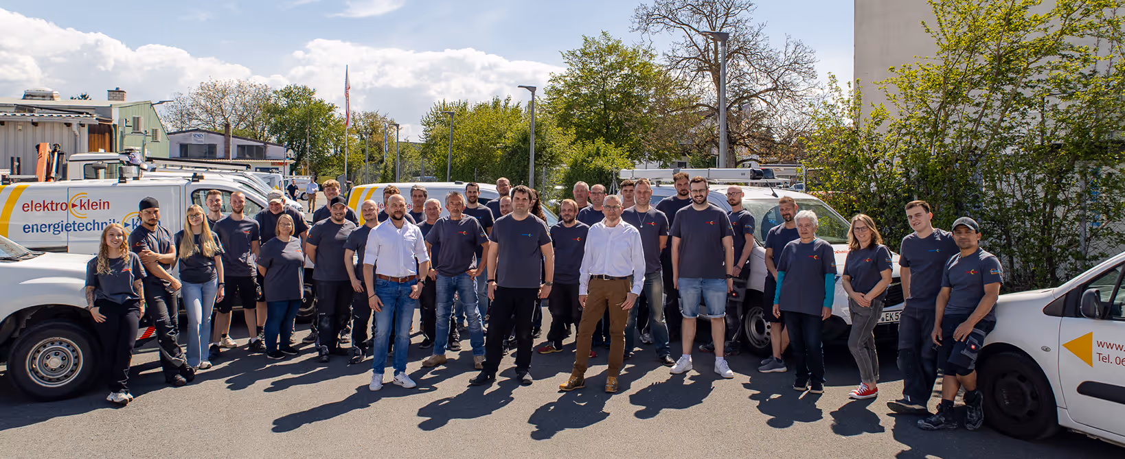Das Team von Elektro Klein Bensheim