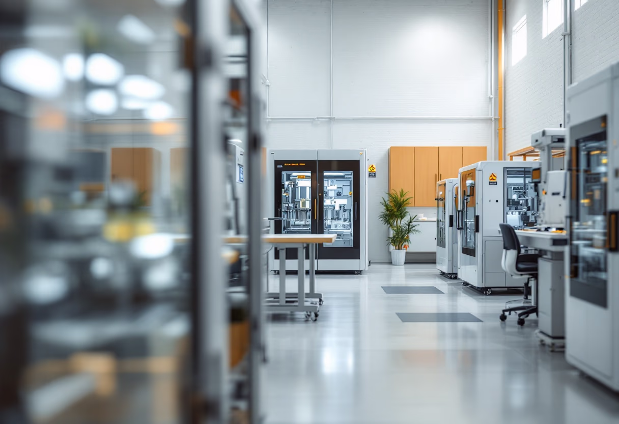 image of manufacturing plant interior