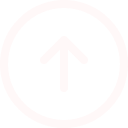 White upward arrow inside a white circle on a transparent background.