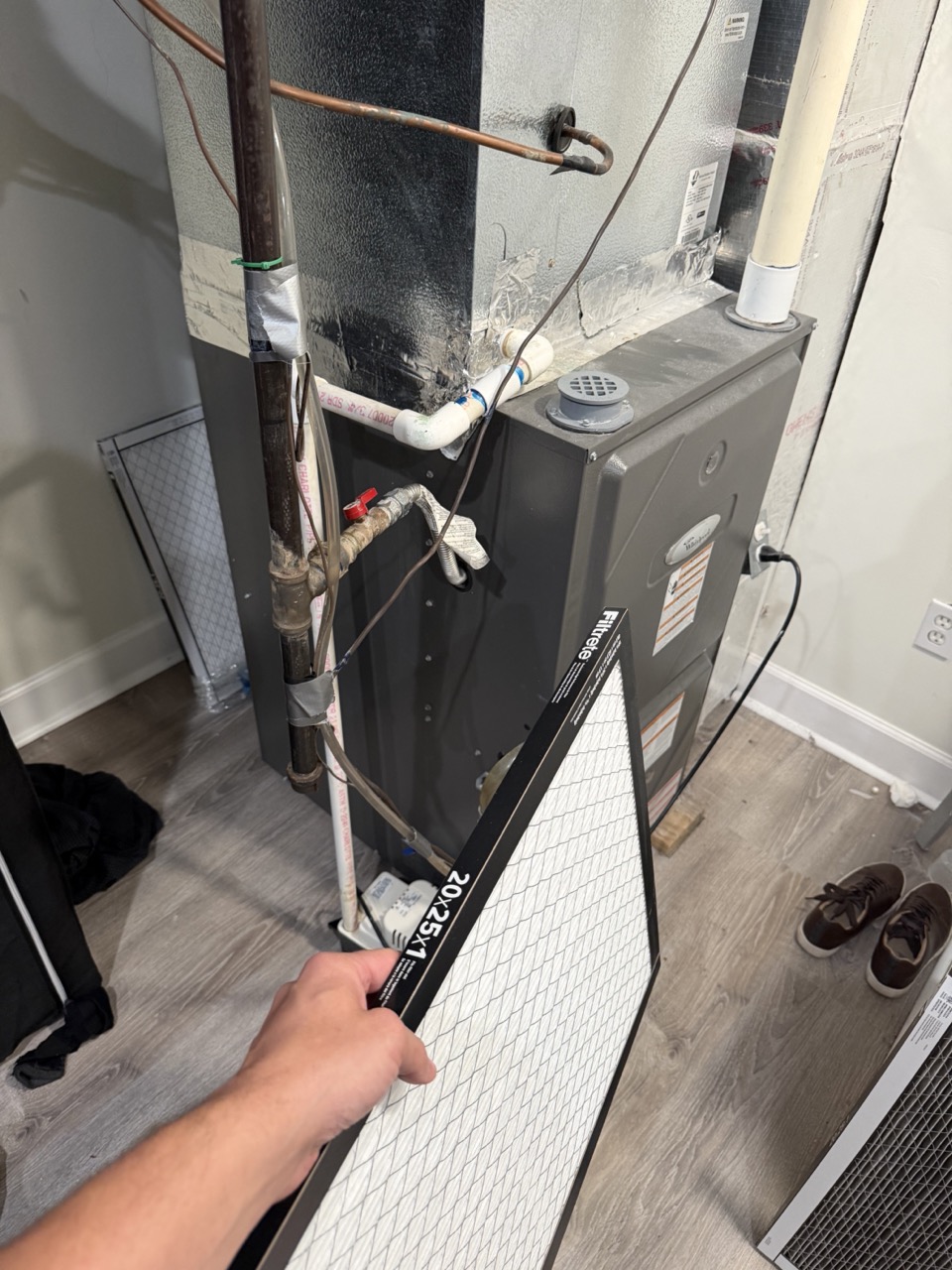 New HVAC filter