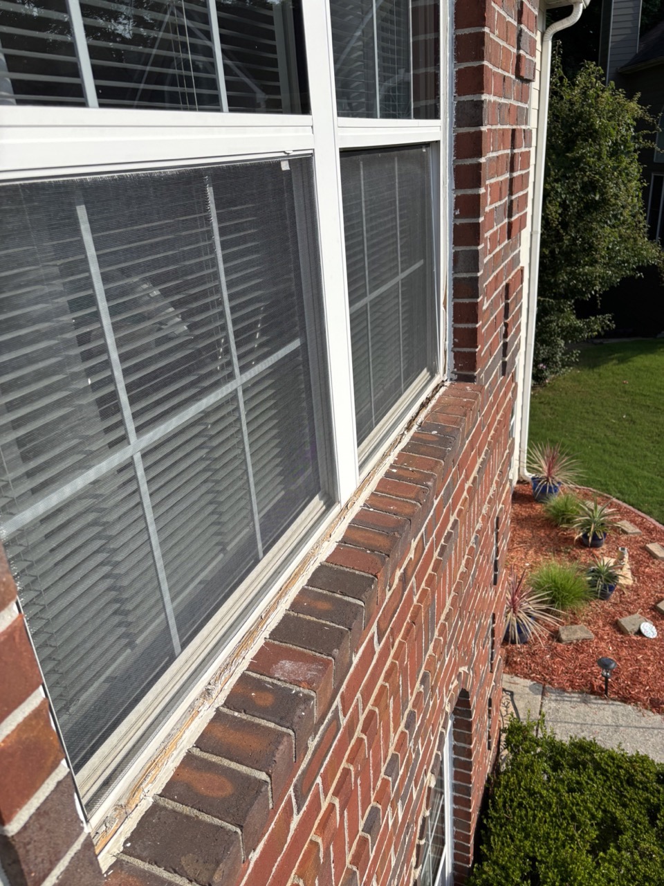 Rotted front windowsill
