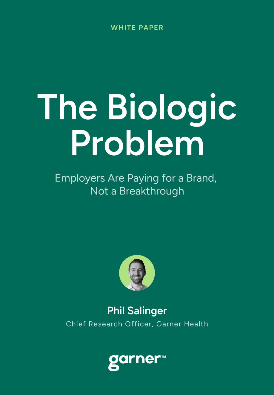 The Biologics Problem whitepaper cover