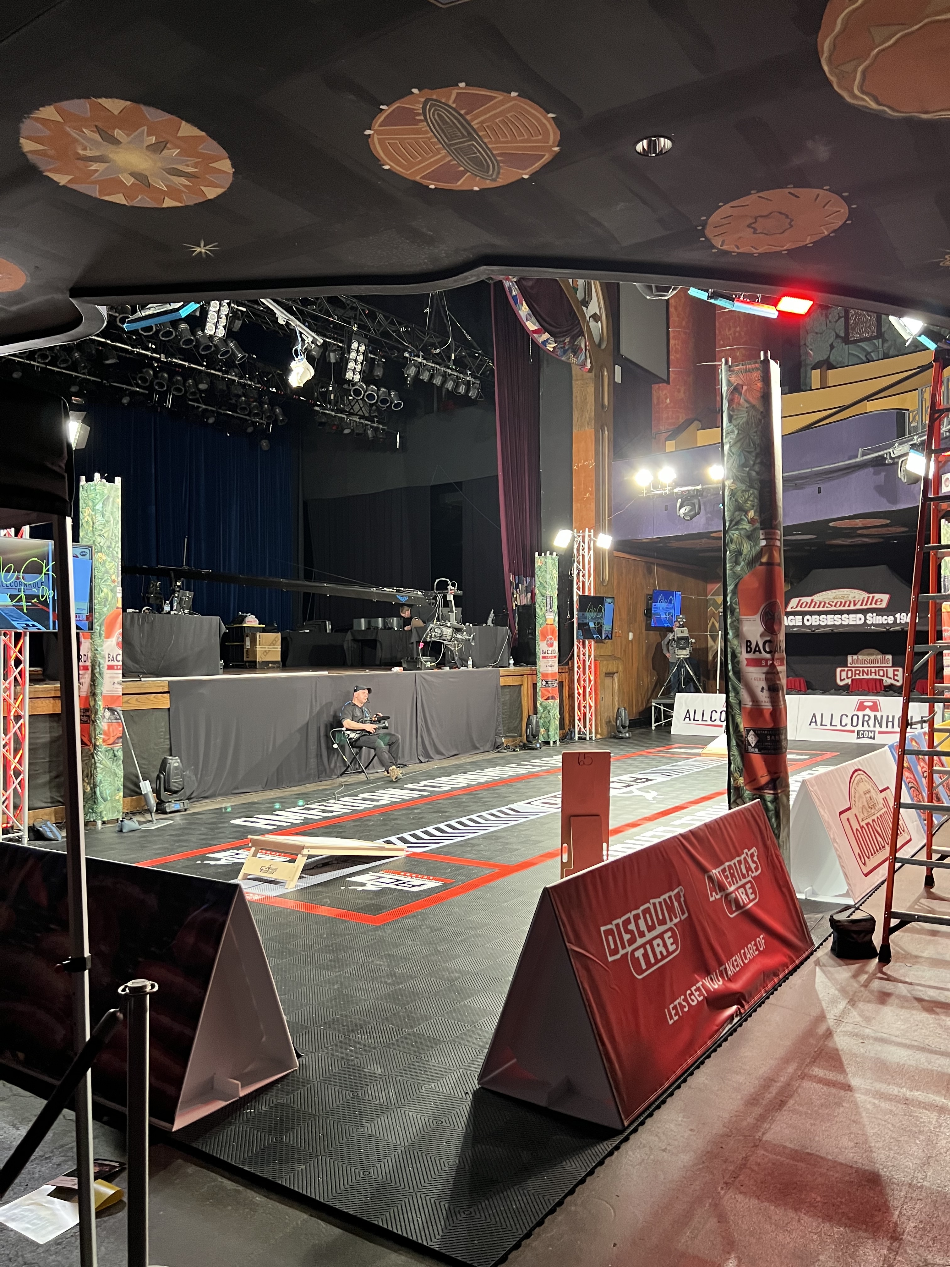 AV equipment rental for live event