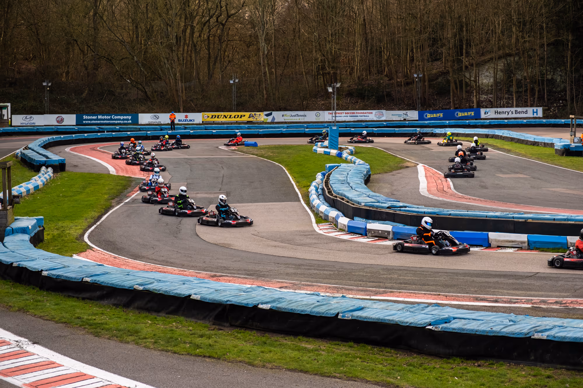 Dillon Singh Karting at Buckmore park