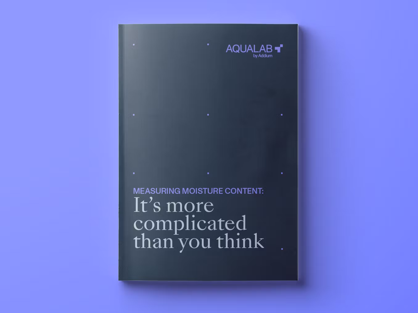 Unveiling the complexity of moisture content measurement