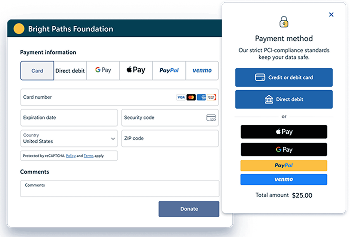 A modern checkout experience that's being continually optimized.