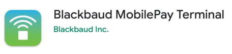Blackbaud Mobile Pay Terminal App details in the Google Play Store