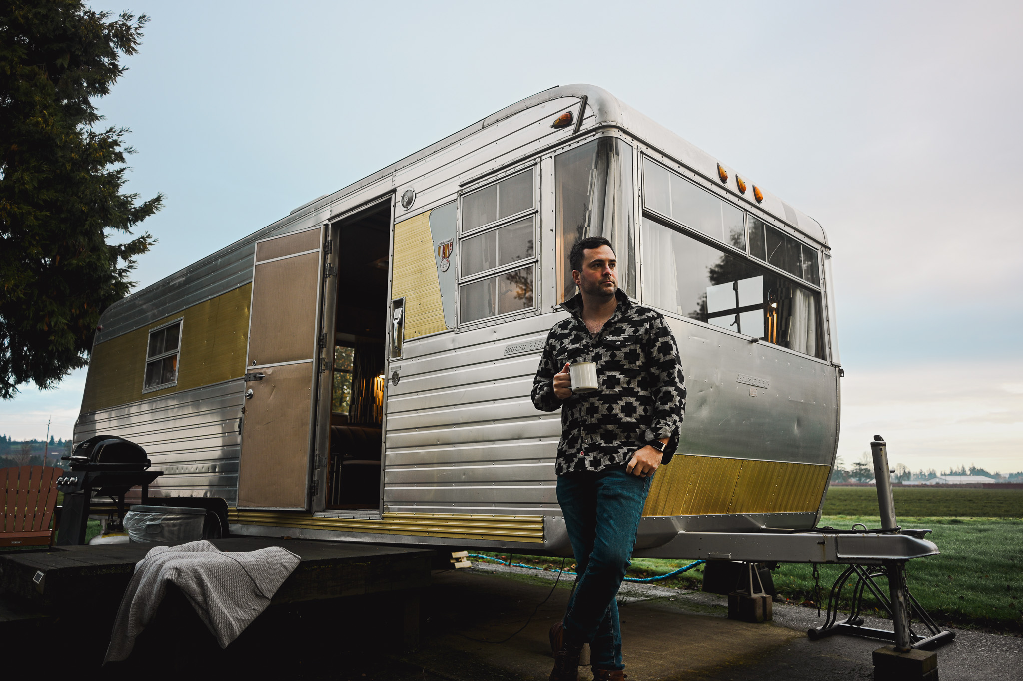 On location in Oregon with the Chasing Creative team