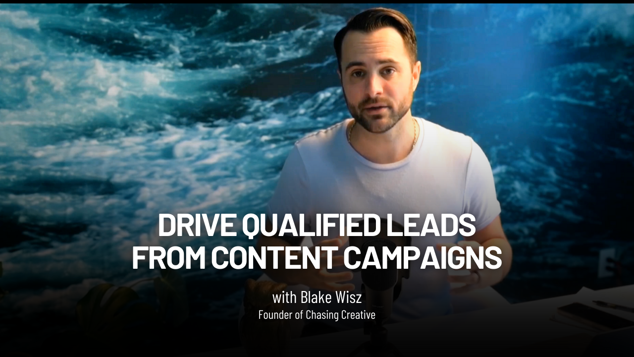 Driving qualified leads from content campaigns video thumbnail