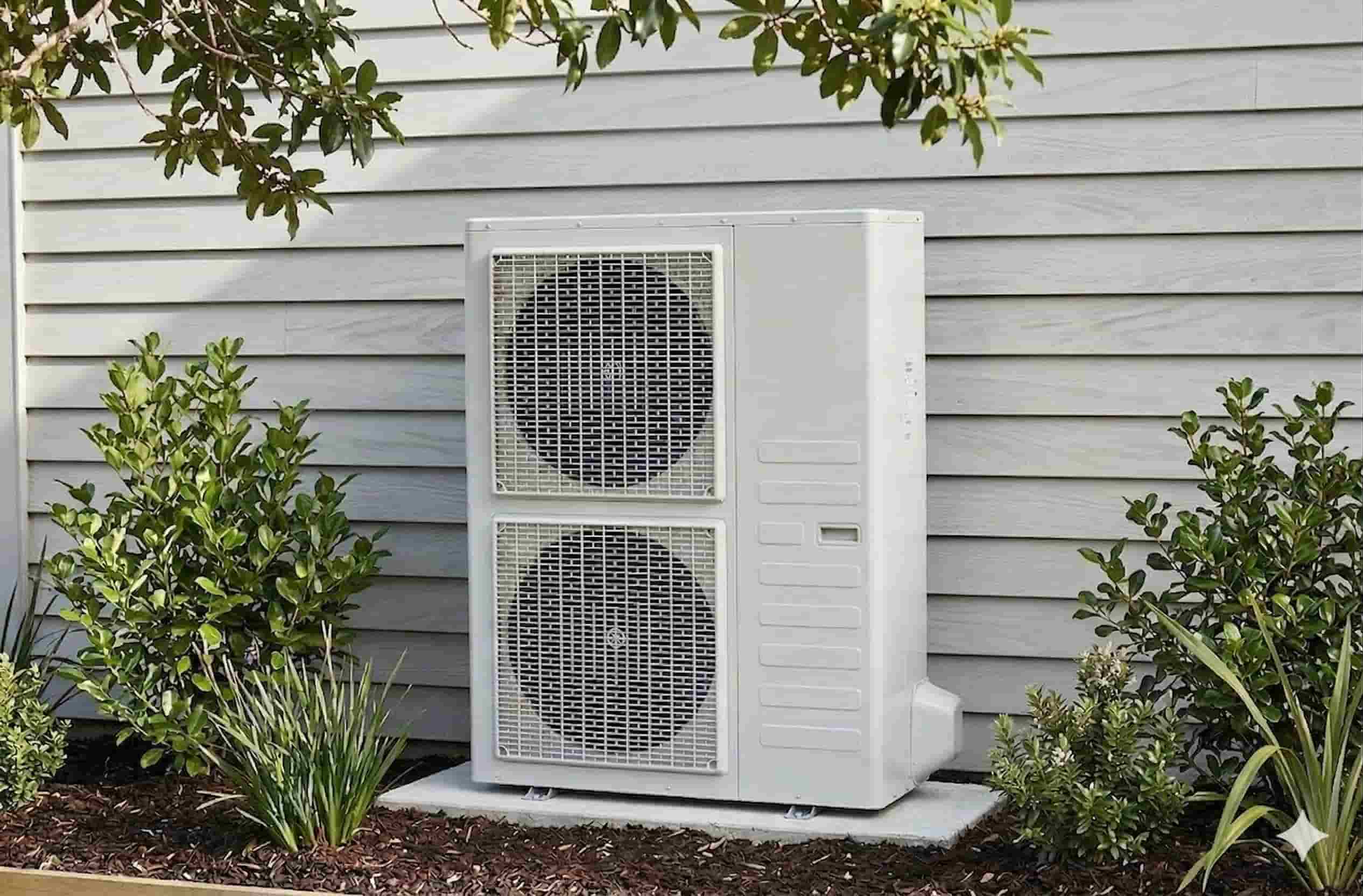 Outdoor unit or heat pump