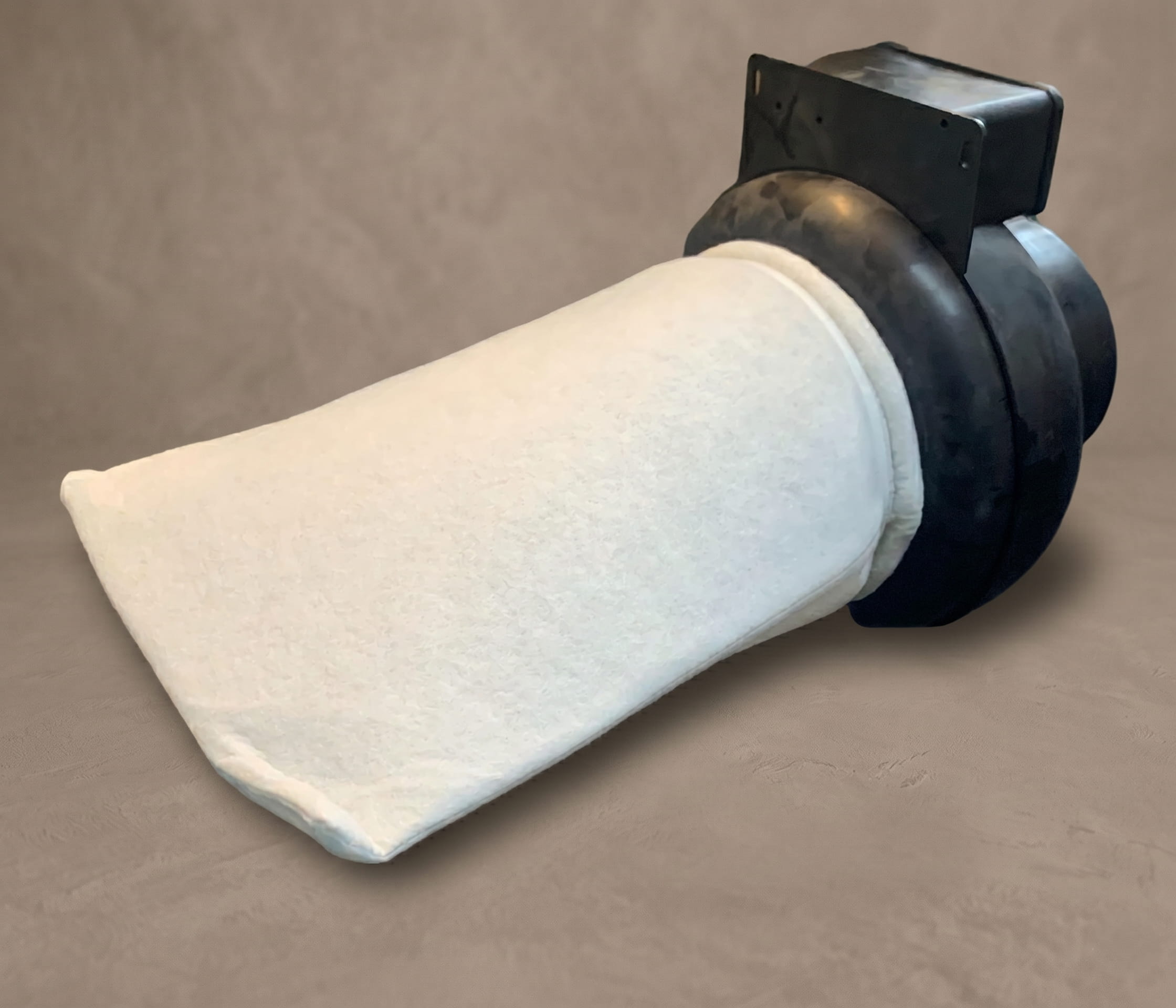 DVS Filter on a positive pressure ventilation unit