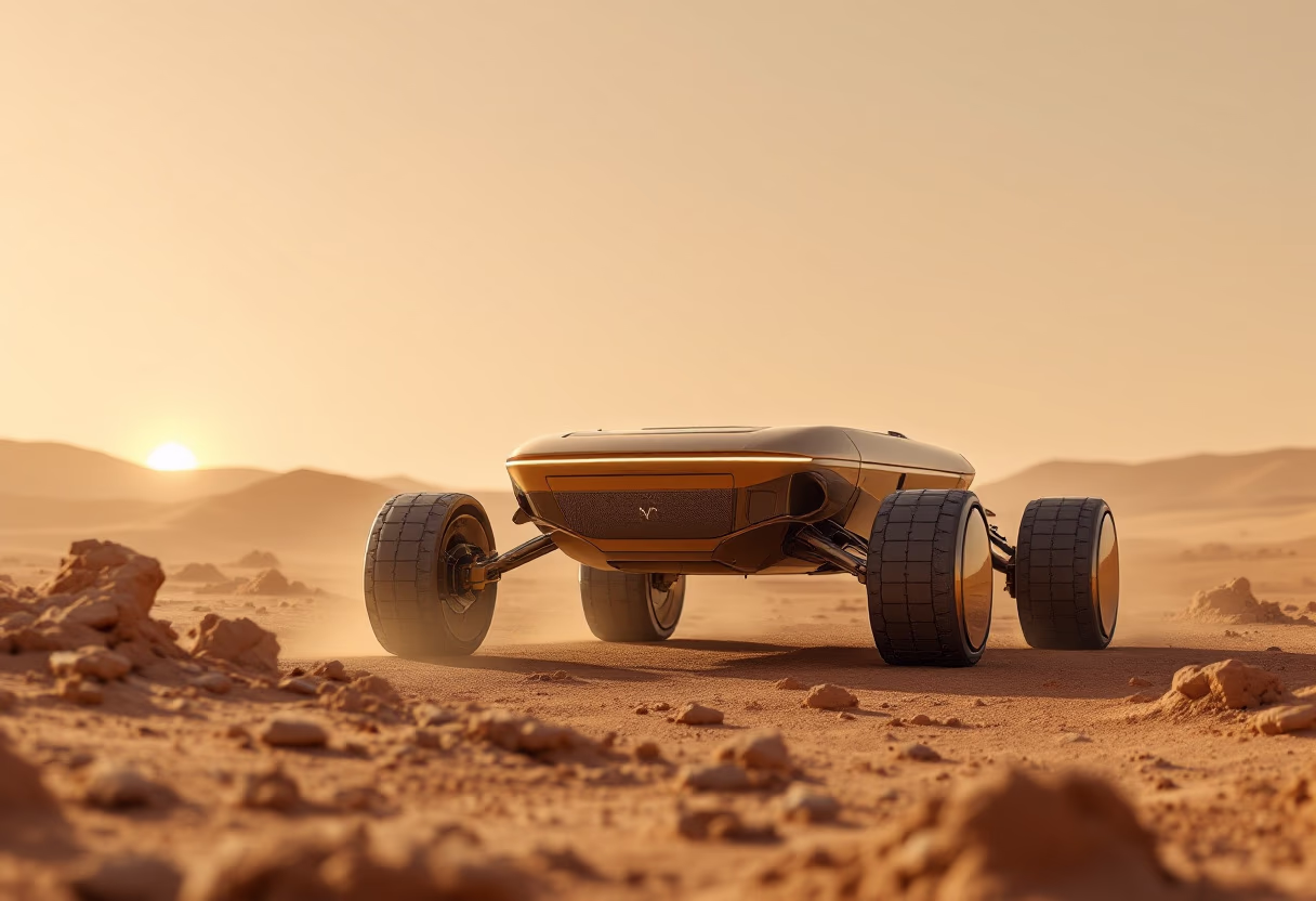 image of a high-tech space rover