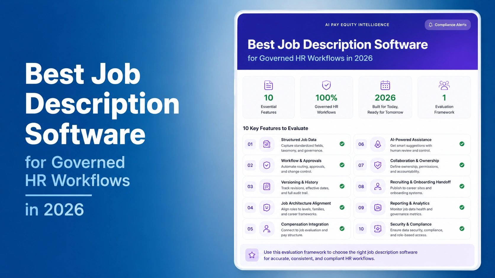 8 Best Job Description Software Platforms for Governed HR Workflows in 2026