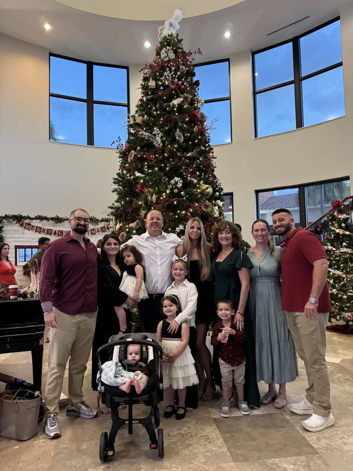 The Lytle family, owners of Amazing Grace Assisted Living in Palm Beach County, gathered together for the holidays