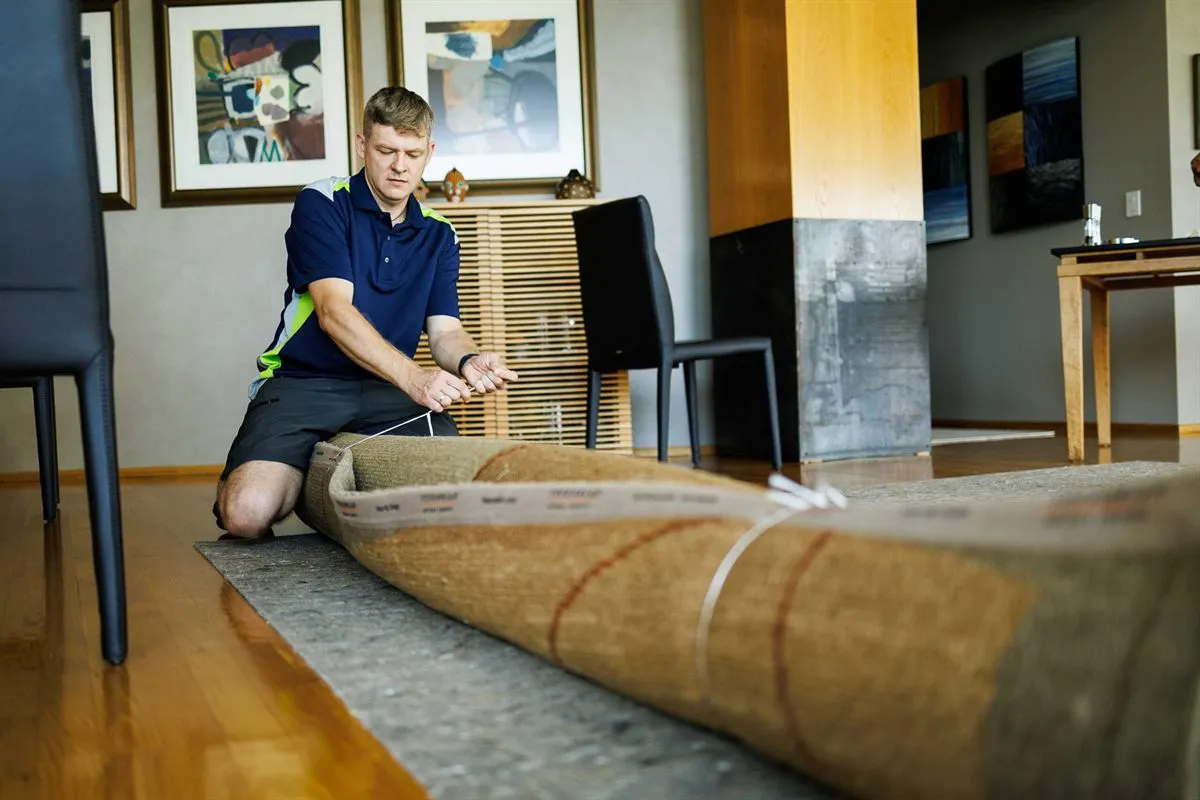 Professional Oriental Rug Cleaning Process