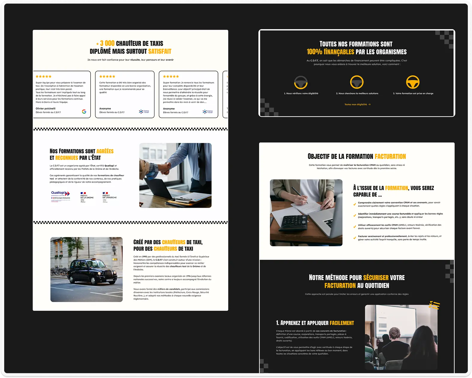 Design page C.D.F.T.