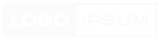 A rectangular logo with the word LOGO on the left and IPSUM on the right.