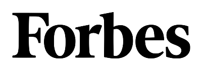 Forbes logo in black serif font.